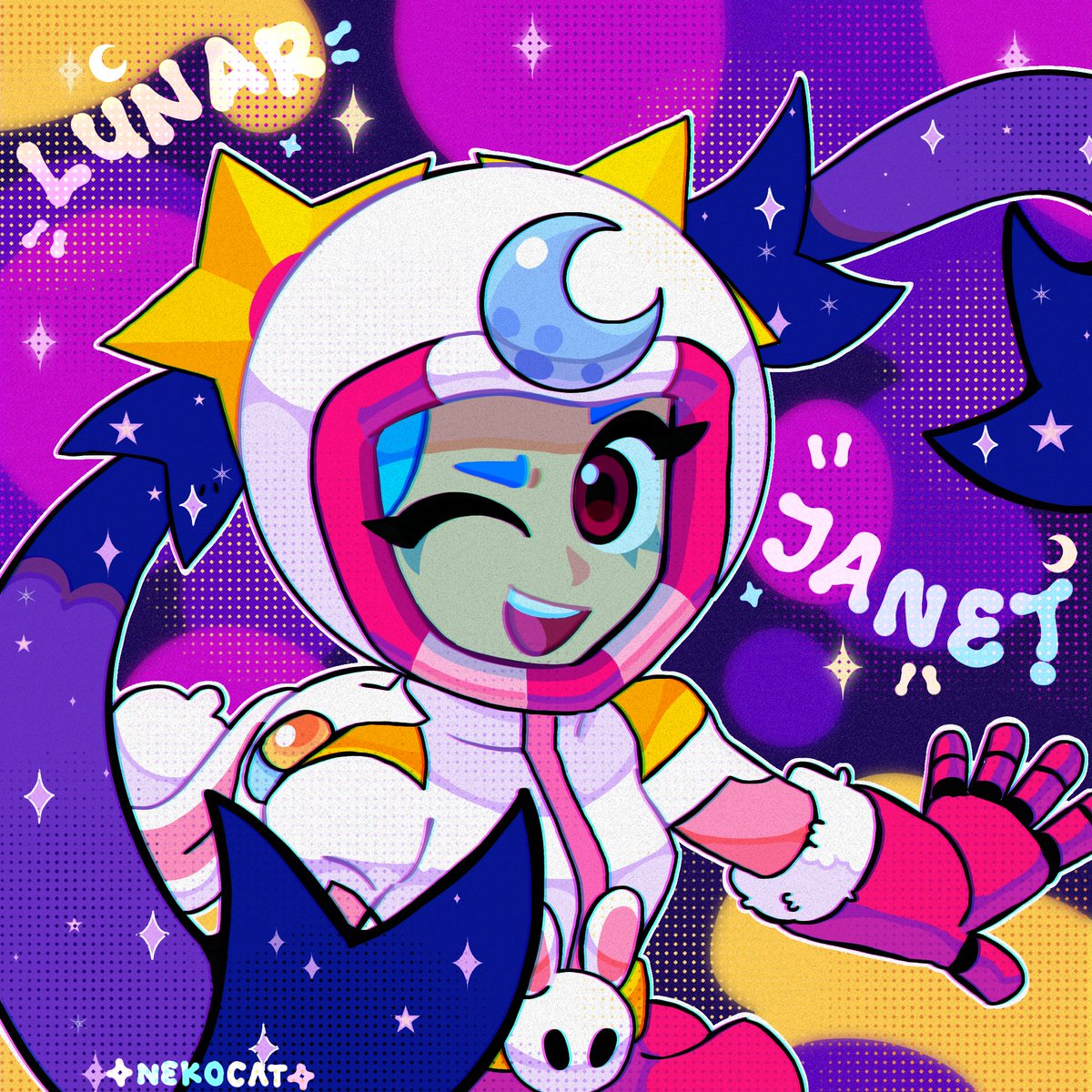 ✦ Lunar Janet ✦ 🌙 #Brawlstars #LunarStories