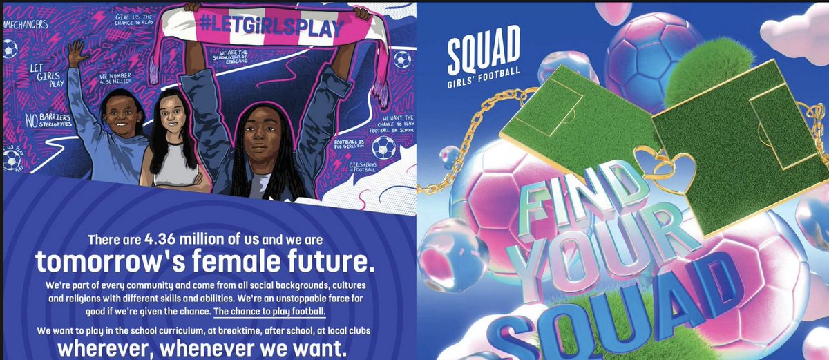 Great to see CAWFC promoting #LetGirlsPlay, wildcats and #Squadgirls.  Enormous catalyts of the female game across England.  Something truly to be celebrated. @LondonFA Sign up for Sessions at @FSD_CACT!

👉 alchemycreations.co.uk/CAFCWomen2324/…