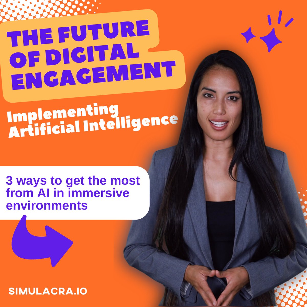 Is your business utilizing AI yet? Check out our latest blog post where we dissect the top uses for AI across the immersive web.

Learn more:
simulacra.io/blog/3-ways-ai…

#blog #webdev #ai #artificialintelligence