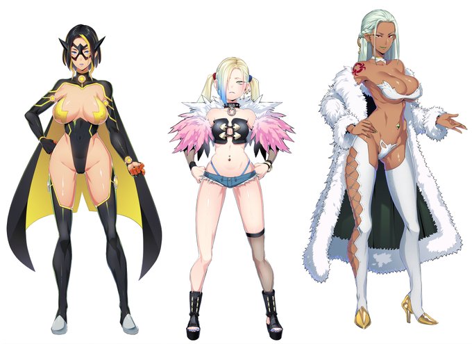 3ヴィラン🦹‍♀️の正義堕ち🦸‍♀️ https://t.co/vEZHdnRe75 