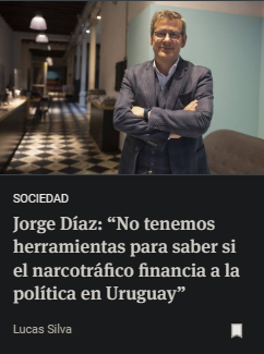 Desde 2017, la derecha se niega a votar una ley q permita el control sobre el financiamiento de los partidos, para evitar el ingreso del dinero narco 
Hablan de transparencia pero todo lo del gobierno es muy oscuro