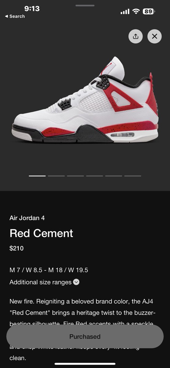 these_it's tweet photo. Happy SNKRS Day!!! #jordan #nike #SNKRSDAY #jordan4 https://t.co/tr8AffG3iF