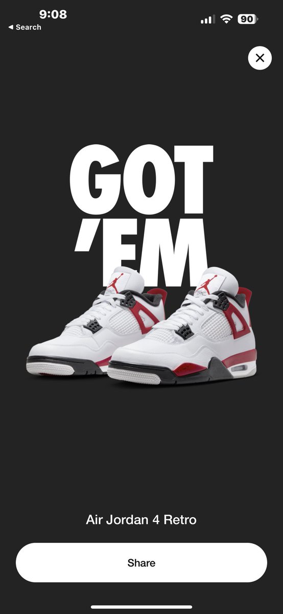 these_it's tweet photo. Happy SNKRS Day!!! #jordan #nike #SNKRSDAY #jordan4 https://t.co/tr8AffG3iF