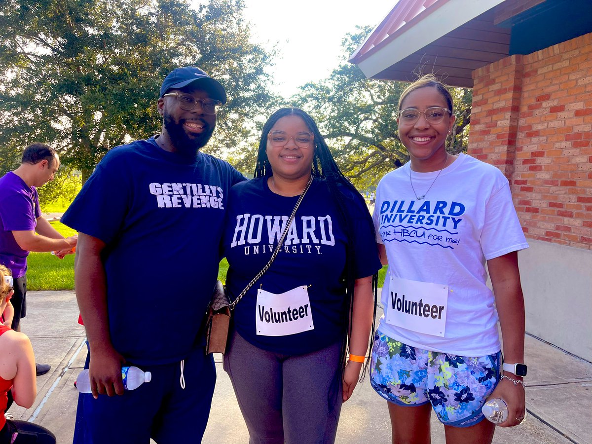 Great morning representing #myDU at the NOLA Sickle Cell Walk!!!