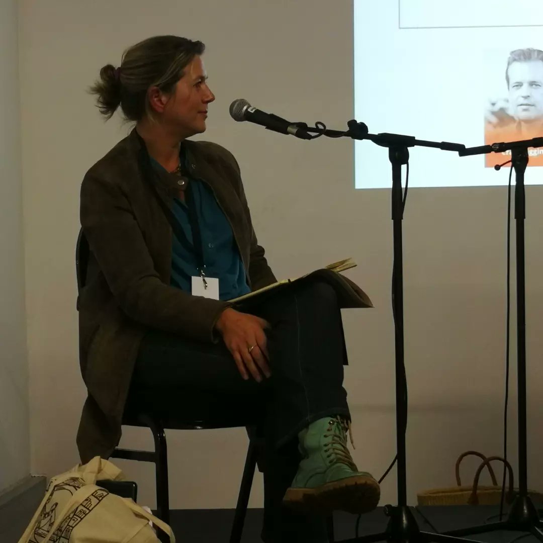 KarinaMSzczurek's tweet photo. Christy Weyer @OpenBookFest!
#OBF2023 https://t.co/JsF3tX7A4Z