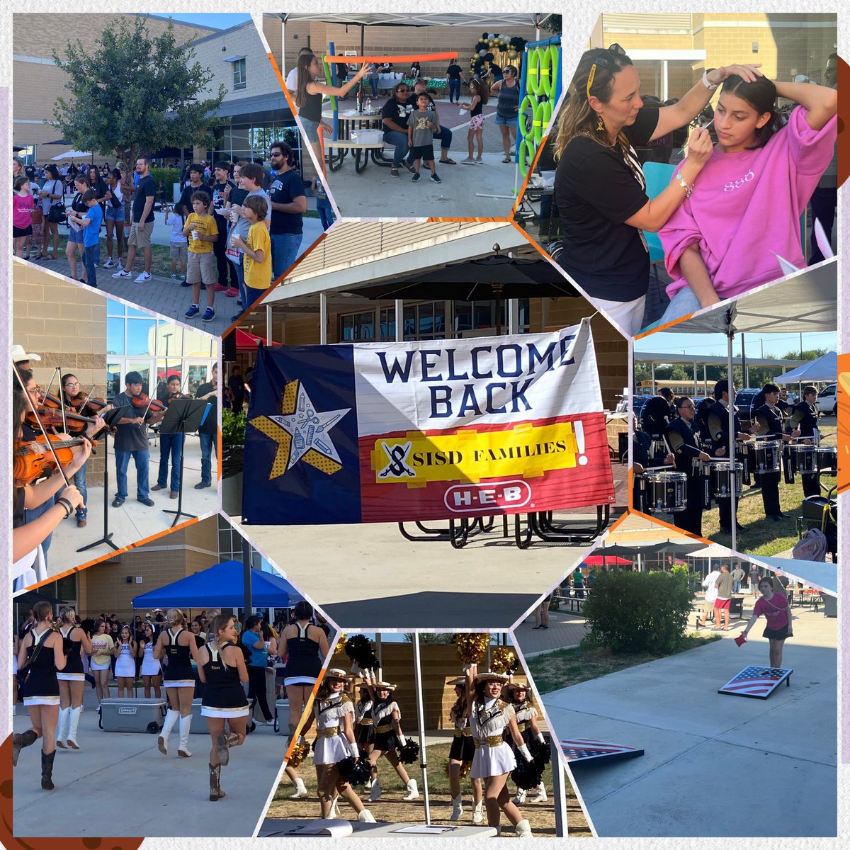 Thank you to all of our Matador Families that joined us for the family fun at the Back To School Bash!   We had a great time!   Loved seeing the SHS Mariachi, Band, Cheer and Dance share their talents too!   Matador Pride was in full effect! 💛🖤⚔️