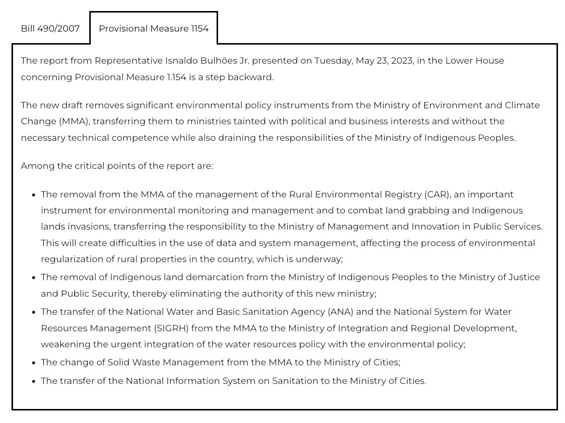 yourvoiz_org's tweet photo. These are the two Brazilian Bills of concern which will define the future and survival of the #AmazonRainforest, indigenous communities and biodiversity!
#PL490 #MP1154 #Brazil
Credit: @amazonwatch https://t.co/hnEqnx9H6i