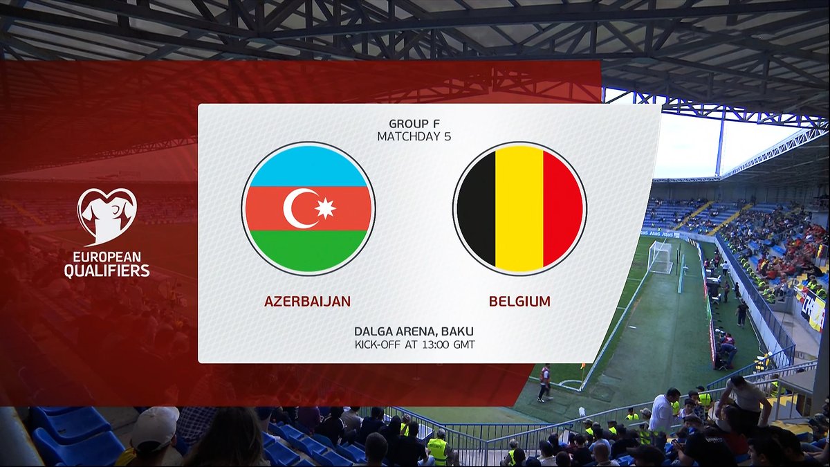 Full Match: Azerbaijan vs Belgium