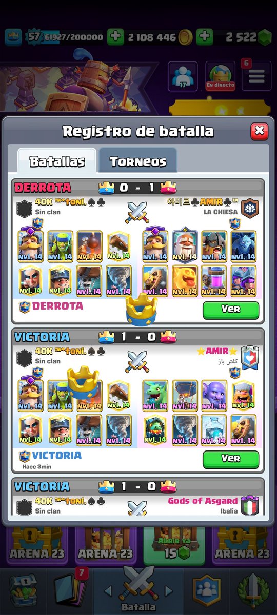 Ni en el top de ladder estamos xd
