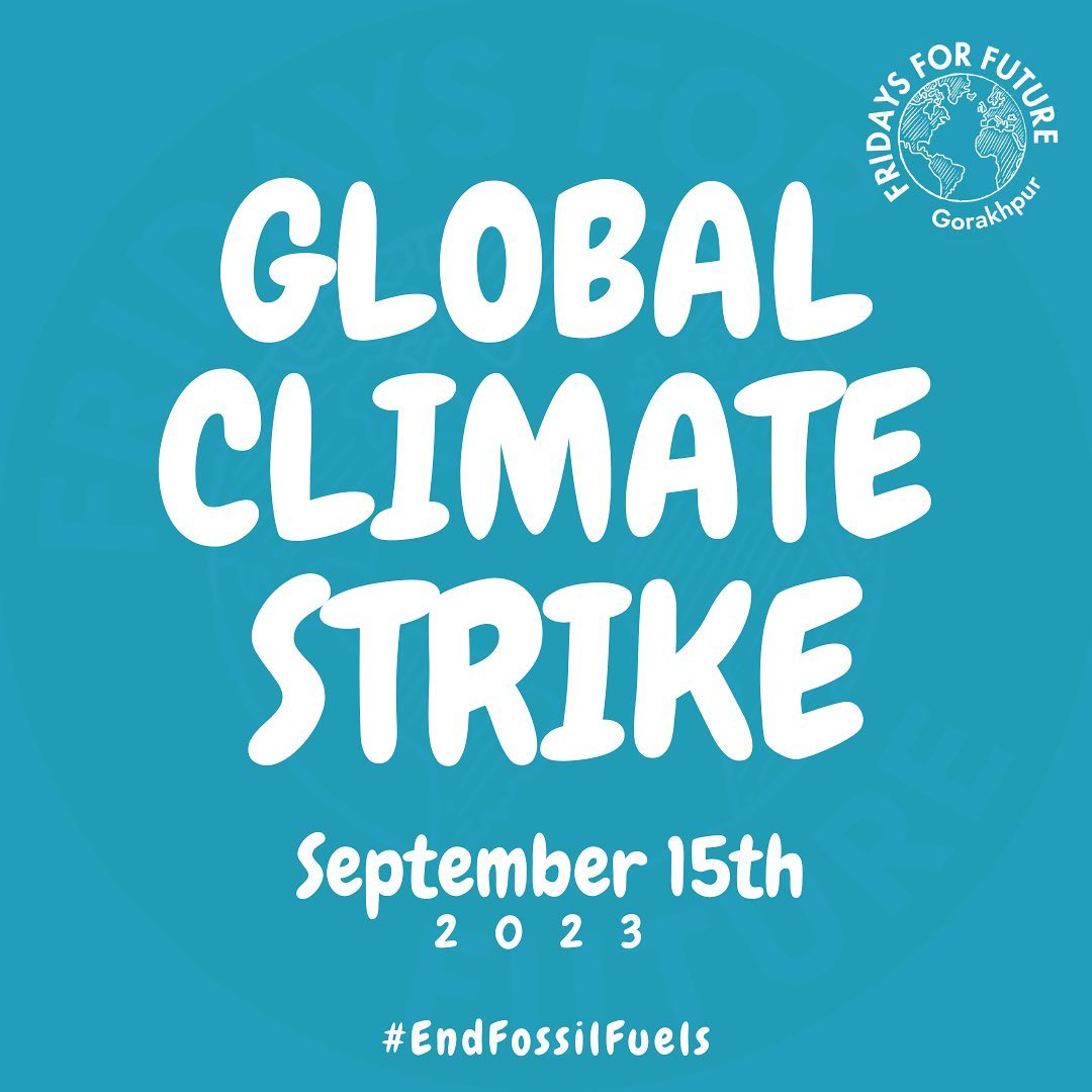 fffGorakhpur's tweet photo. Hey Gorakhpurites, Mark this date in your calendar. 
PS: Other details will be released soon.
#gos #globalclimatestrike #endfossilfuels #fridaysforfuture #fridaysforfuturegorakhpur #india #UttarPradesh https://t.co/8wJqn75AmJ