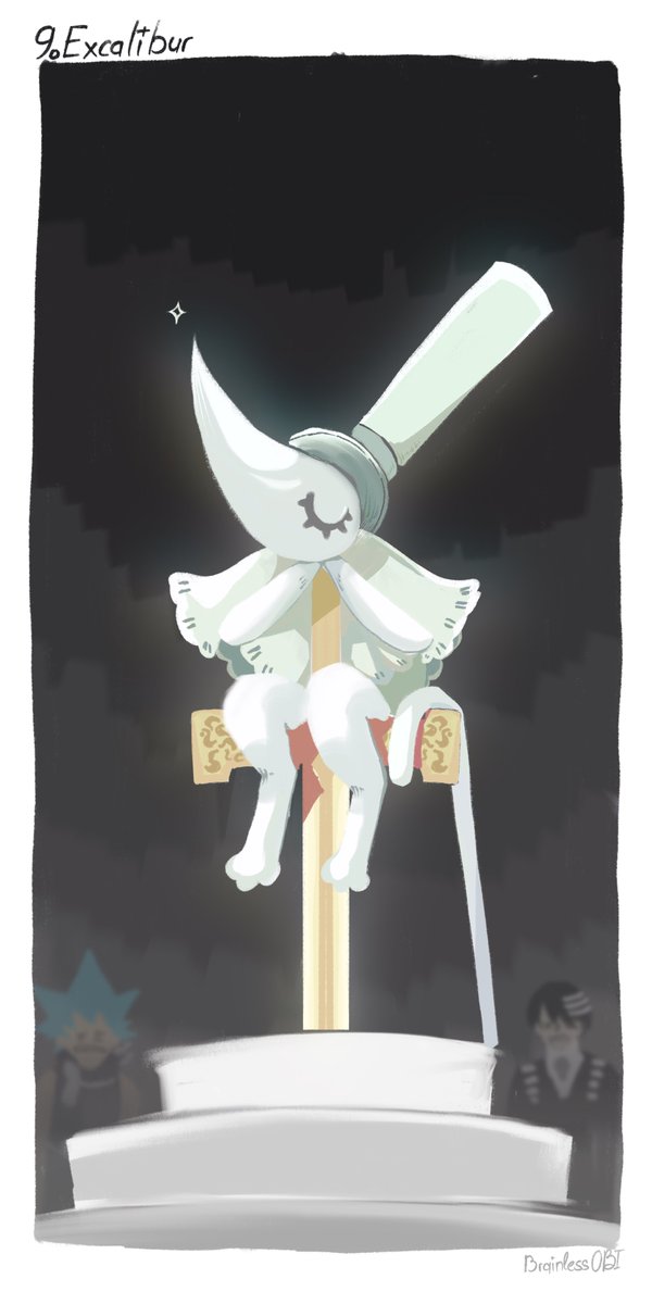 BrainlessObi's tweet photo. Kinda cheated by drawing Excalibur from Soul Eater but I cannot say no to one of my fav anime from childhood. 

Also gonna stop challenge early cuz got other stuff I wanna focus on, I’ll still try to draw now and again but no promises.

#swordtember2023 #swordtember
9.EXCALIBUR https://t.co/IkU5zVwRUL