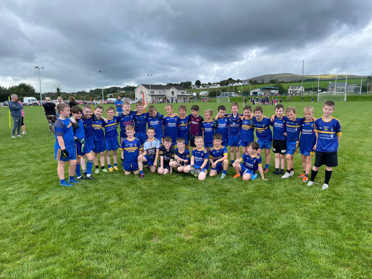 Congratulations and well done to all  our  U9 boys teams who travelled today to our neighbours Naomh Pádraig for an excellent blitz /series of games. Thanks to Naomh Padraig for the invite and to both Noamh Padraig Muff and Naomh Michael Dunfanaghy  for a super day 💙💛