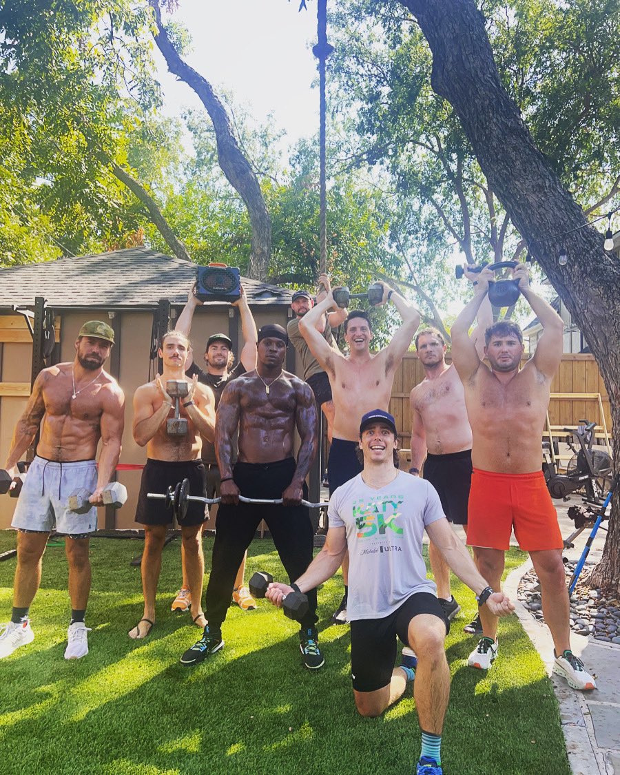 Saturday morning pre game session