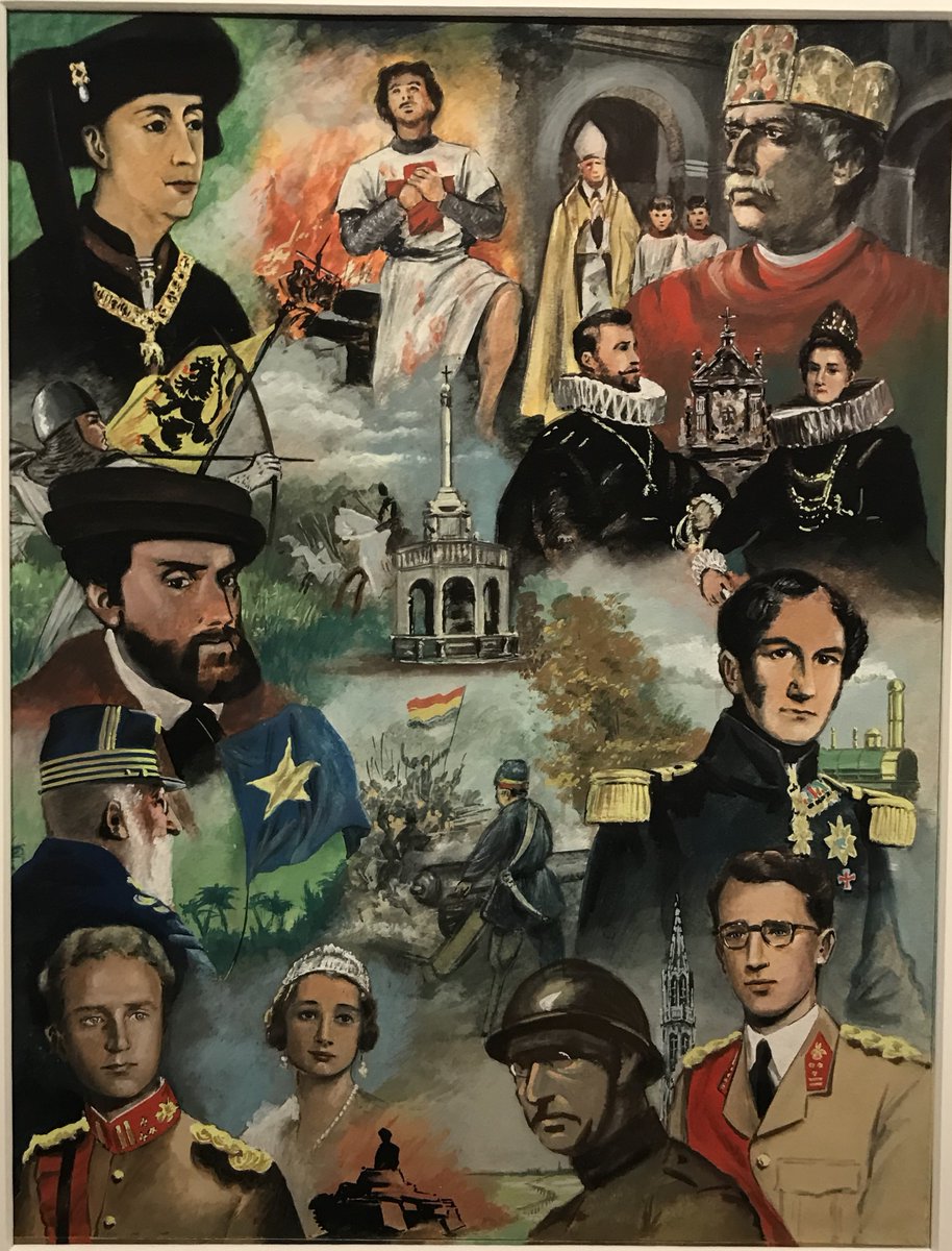 ViribusUnitis83's tweet image. L'aventure des Belges / België's wonderbare tocht
Bande dessinée de 1957