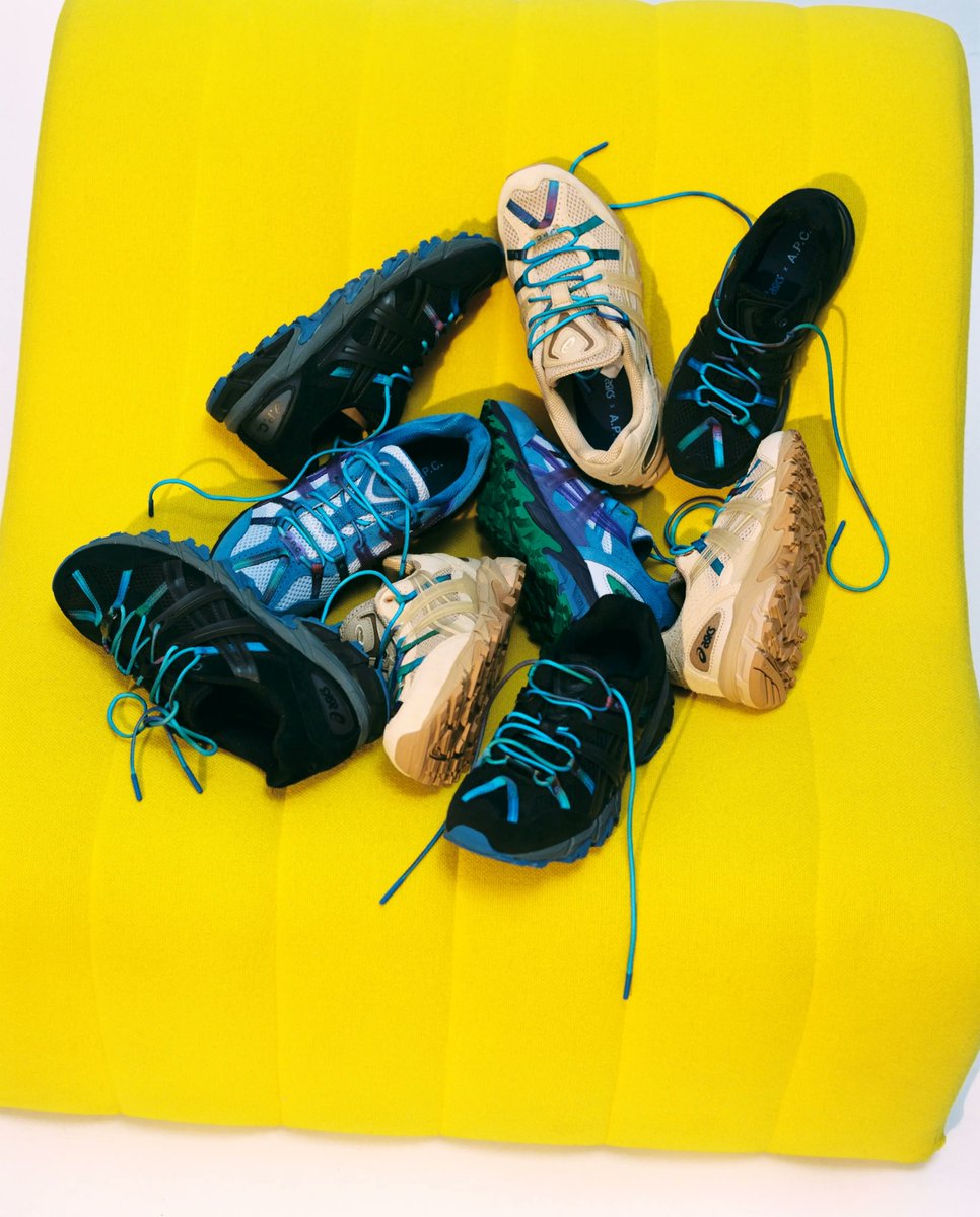 KicksFinder's tweet photo. Ad: Merging fashion and streetwear. Available via Asics US
A.P.C. x Asics Gel Sonoma 15-50
$150 + Free shipping and returns ($230 Retail)

Dune
>> https://t.co/v72O898iGB

Black
>> https://t.co/WNw2KTwoO8

Lilac Opal
>> https://t.co/OqJxSkuU71 https://t.co/tEGnEofSFm