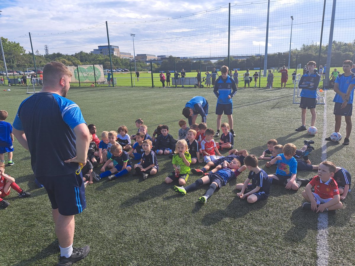A brilliant second week at our <a href="/BalonSports/">Balon Sportswear</a> Little Saints Academy. 

It’s was fantastic to see so many new boys and girls. Our academy is Open to new players born 2017/18/19. 

Contact Academy@stmochtasfc.com for further info ⚽💙