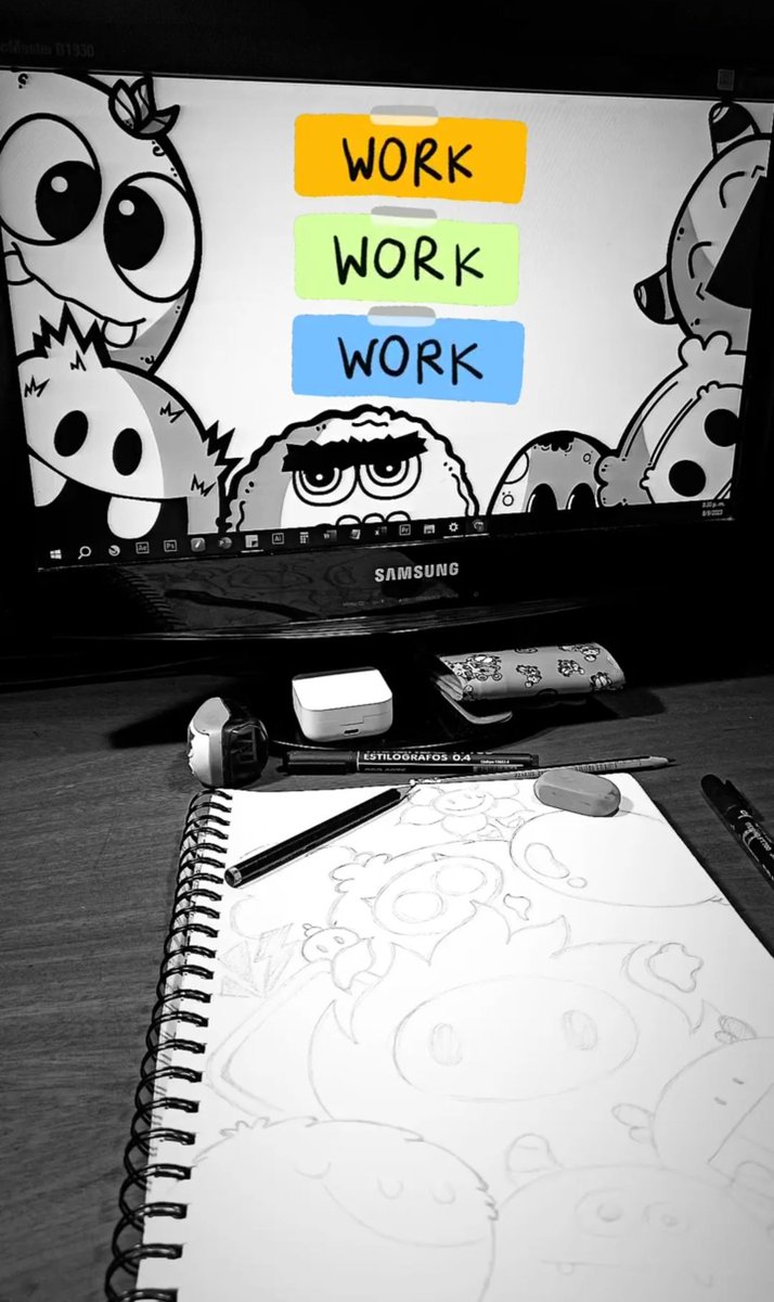 Working on new drawings😃✌🏻

#art #artwork #Doodles #doodleart #cuteart #drawings #illustration