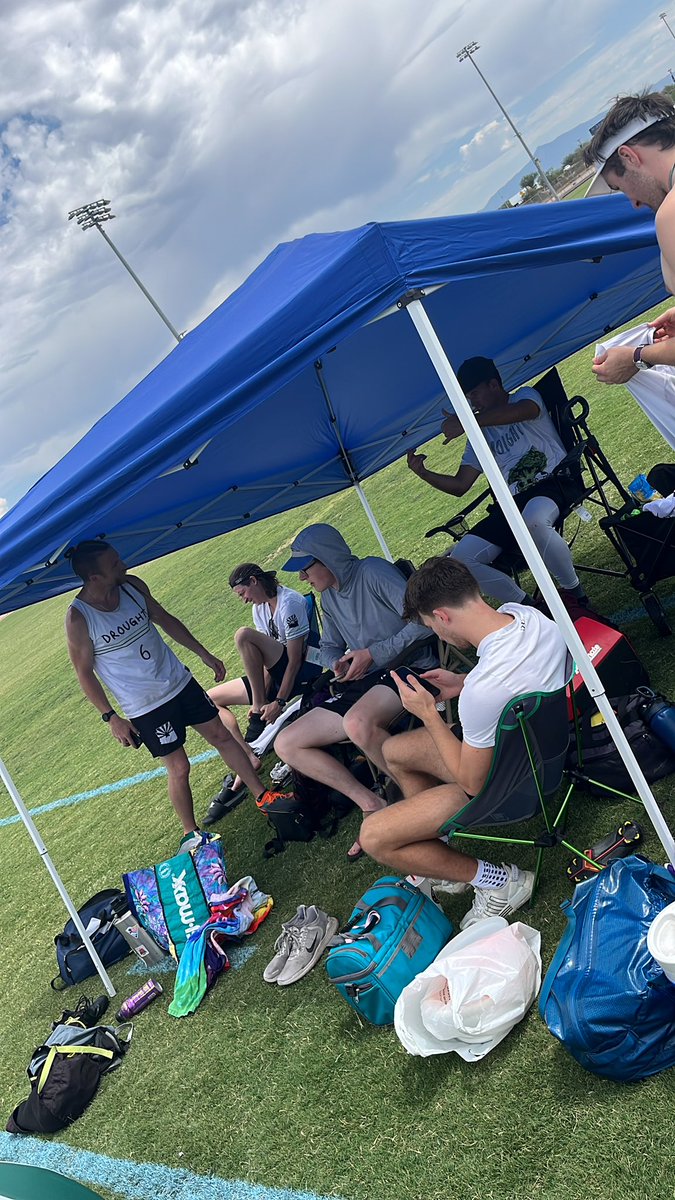 DroughtUltimate's tweet photo. 13-1 victory over Monsoon, then lunch. Getting HYPED UP for game three against Casino https://t.co/mXvmREyeo9