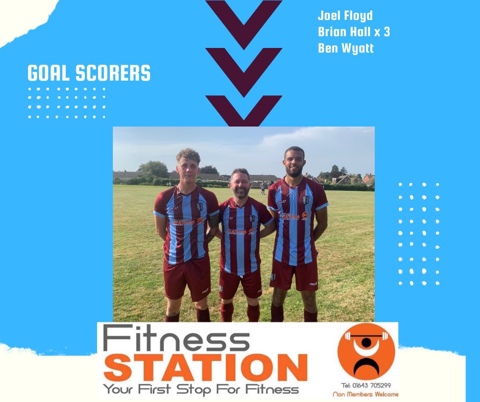 Todays goal scorers Joel Floyd, @Brehall77 & Ben Wyatt #grassrootsfootball #UTR