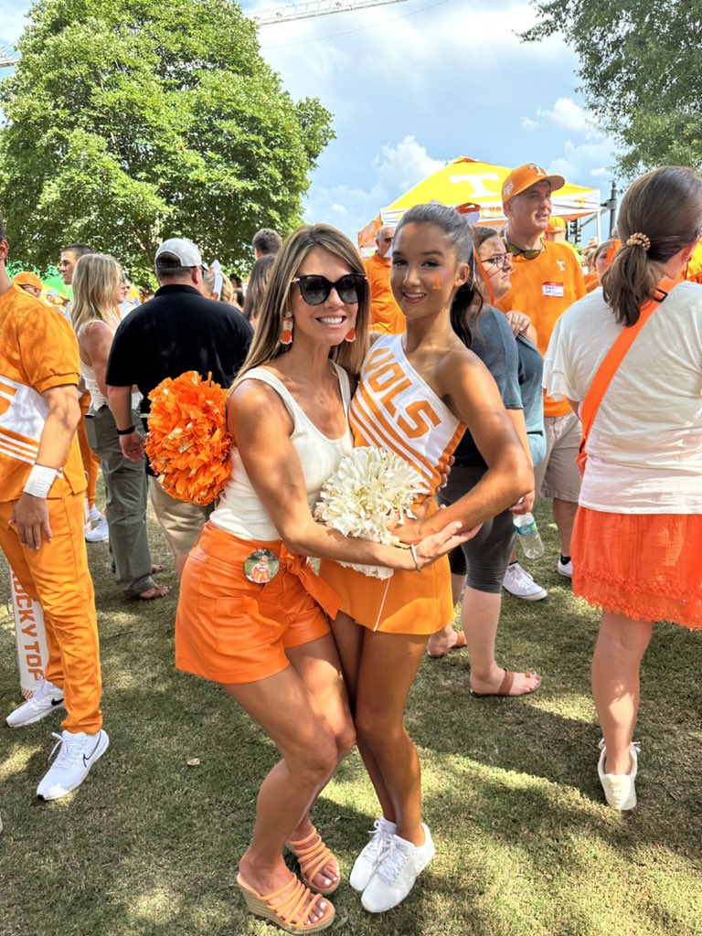 My little vol cheerleader!! #gbo #vfl #vols