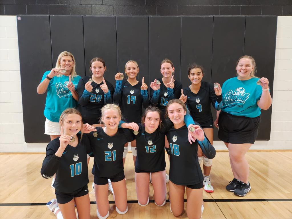 Congratulations to the RMS JV team. Defeated Beadle to take 1st in the Gold Division of the Westside tourney. 🏆🏐🏆#@mps_russell