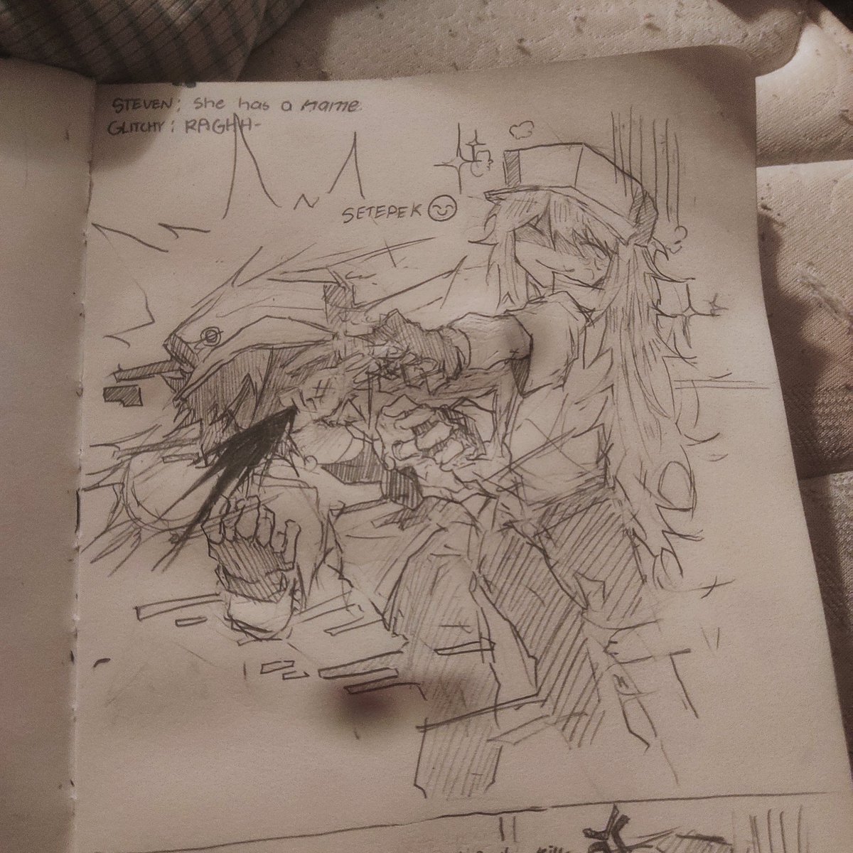 Ilovebookshelfs's tweet image. Setepek

#Glitchyred #strangledredsteven