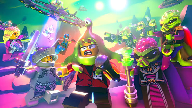 Cap_Muscovy's tweet photo. The LEGO Alien Conquest Empire Grows.
The Queen has her Sceptre (based on an image from the game LEGO Brawls) and is protected by 2 Alien Troopers and 1 Alien Pilot.
#LEGO #AlienConquest https://t.co/g2jkauDZu5