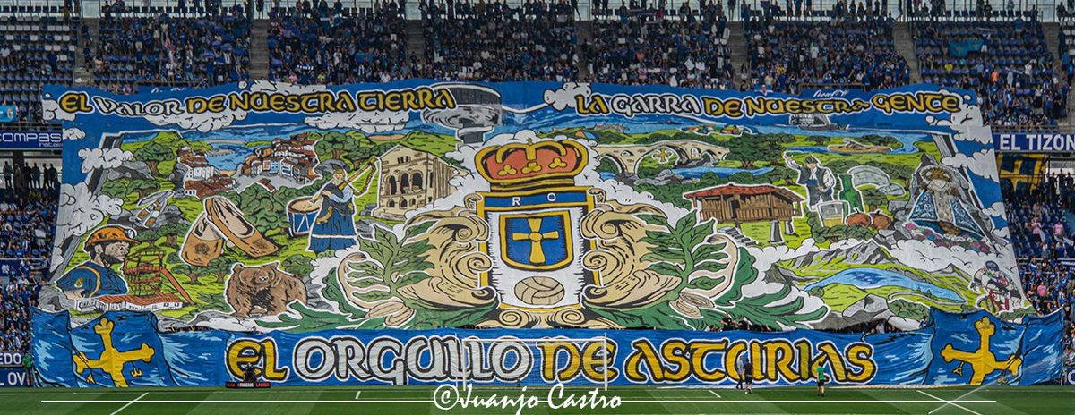 Esta es nuestra tierra, esta es nuestra gente. Y este es el equipo de Asturias

Esta ye la nuestra tierra, esta ye la nuestra xente. Y esti ye l'equipu d'Asturies