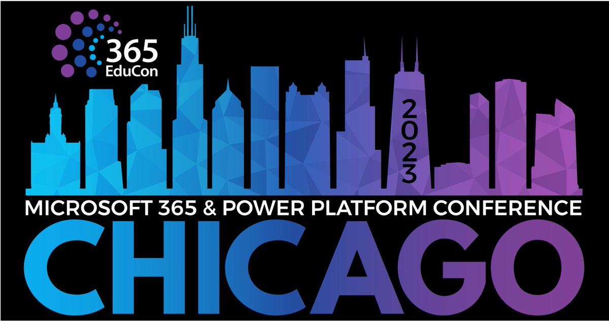 TechCon 365, PWRCON & DATACON (@techcon365) on Twitter photo Join us in Chicago Oct 30 - Nov 3 for our Microsoft 365 & Power Platform Training Conference 365edu.io/chi2023 Join us in Chicago Oct 30 - Nov 3 for our Microsoft 365 & Power Platform Training Conference 365edu.io/chi2023