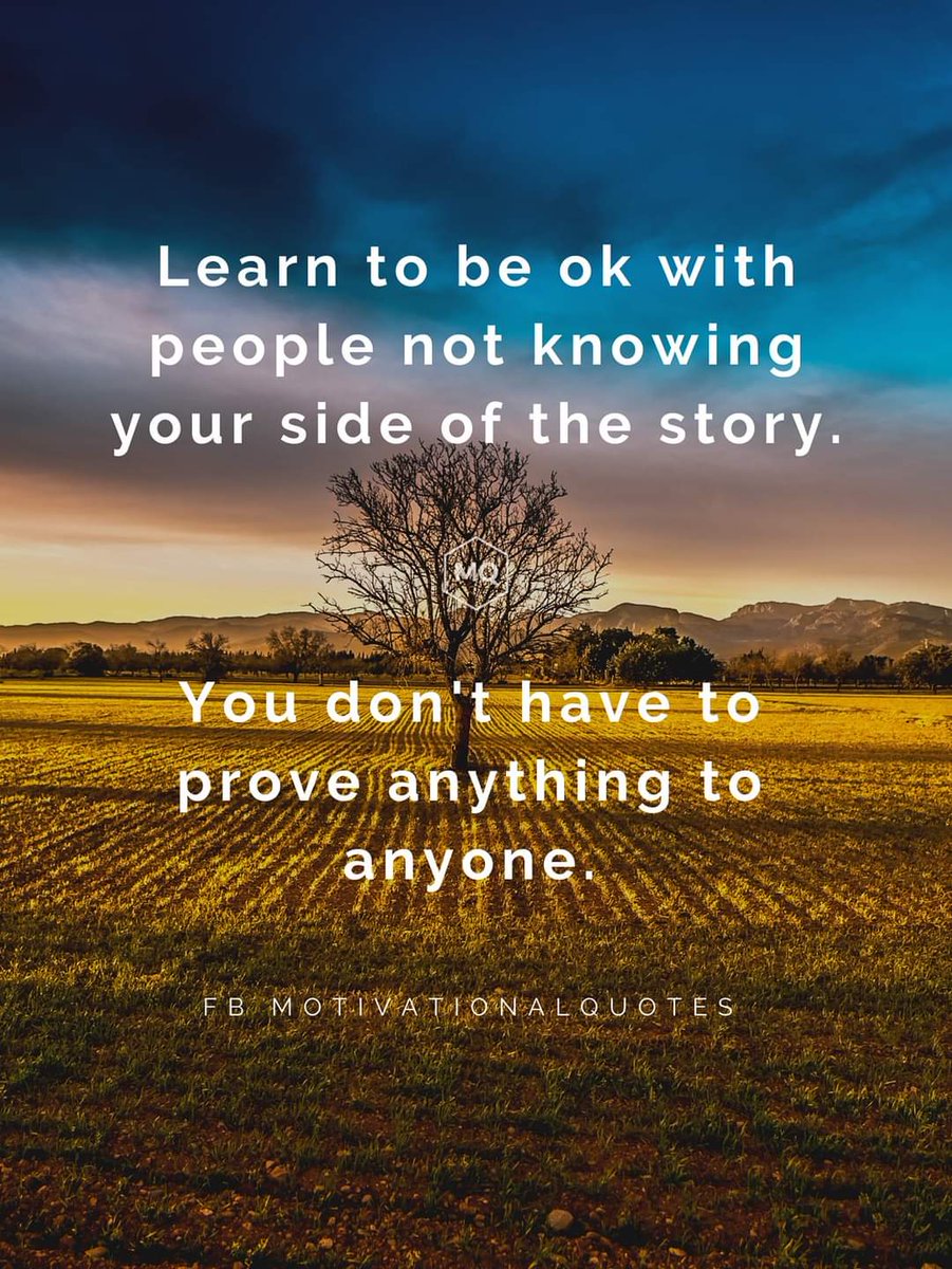 Your side of the story
