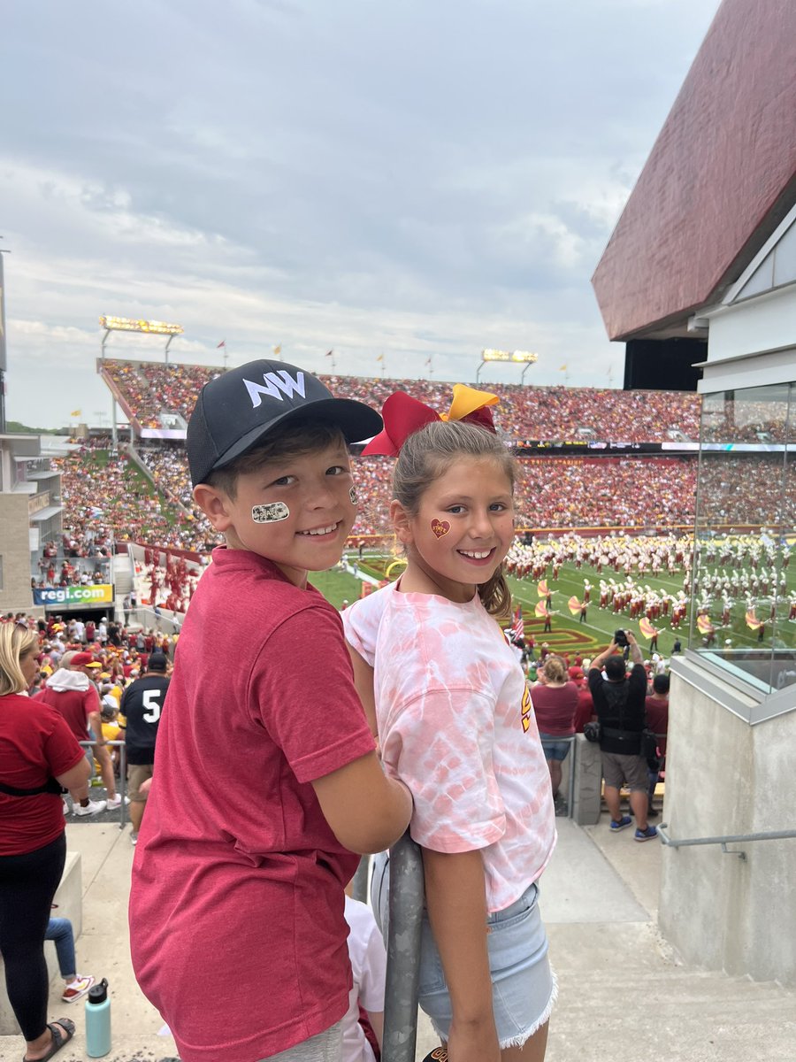 julescli's tweet photo. Go State!! 
#scheelsswag #cyclONEnation #isu #cyseat #cyclones #football #gameday #cyhawk https://t.co/lSwejdXvh7