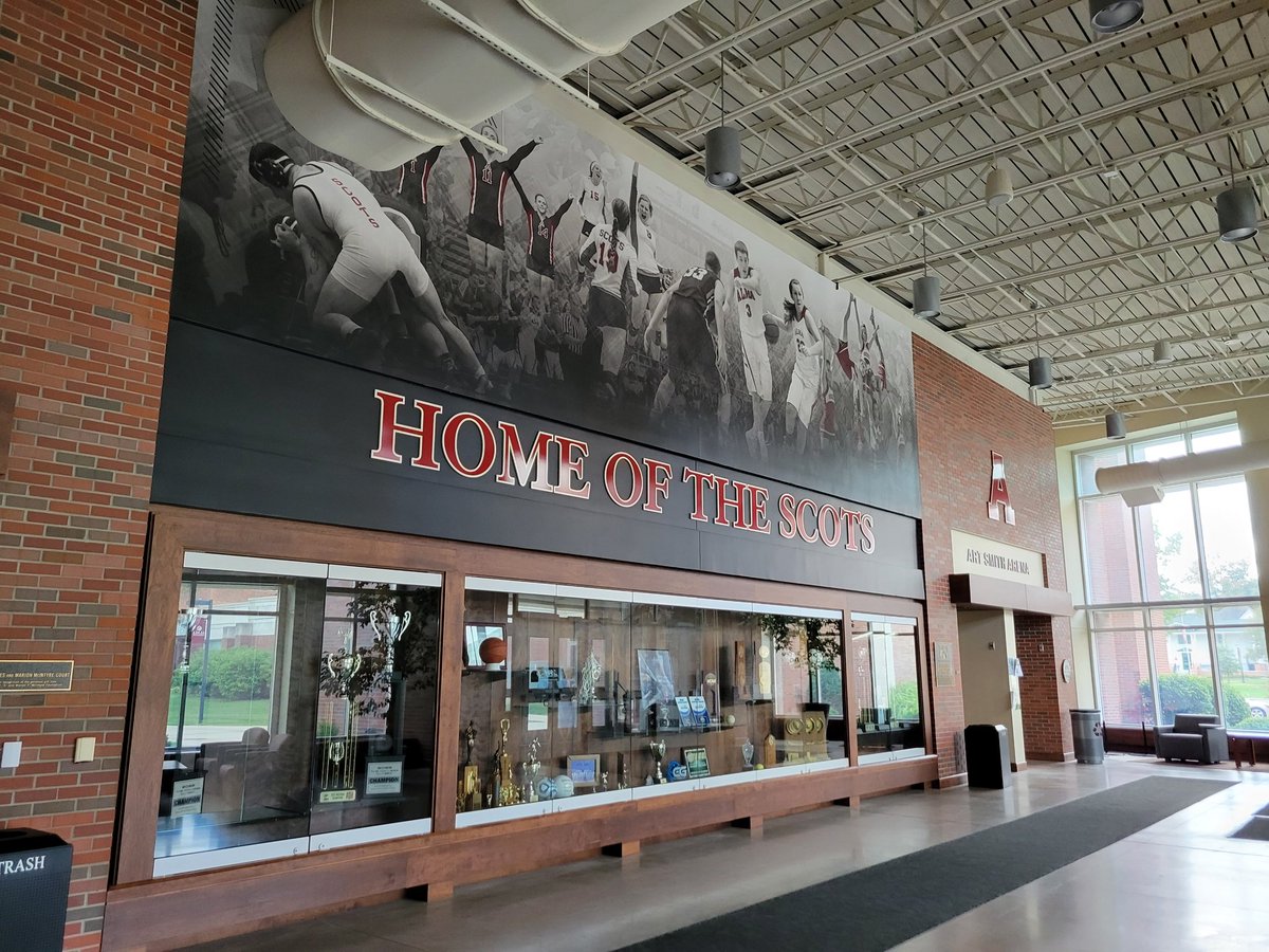 Had a great visit at Alma College today. Thank you coach Albaugh for the tour! #goscots #trackandfield