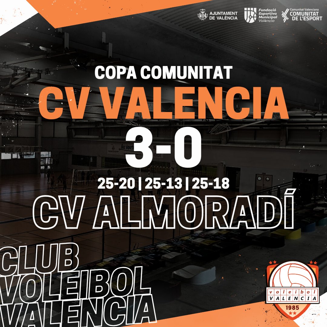 🥳 ¡VICTORIA!

Arrancamos el curso 2023-2024 con un triunfo ante nuestra gente en la Copa Comunitat. 

🤩 ¡Qué gran forma de empezar la temporada!