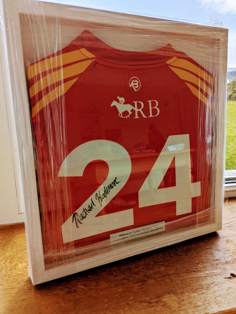 Auction Time!🔴🟡🏐🏇🏼
We've this jersey open for bidding, our 'RB' set of jerseys for the ladies football club, and signed by Rachael Blackmore when she came to visit this summer. Call or text 0876959023 to bid! closes Sep 18th