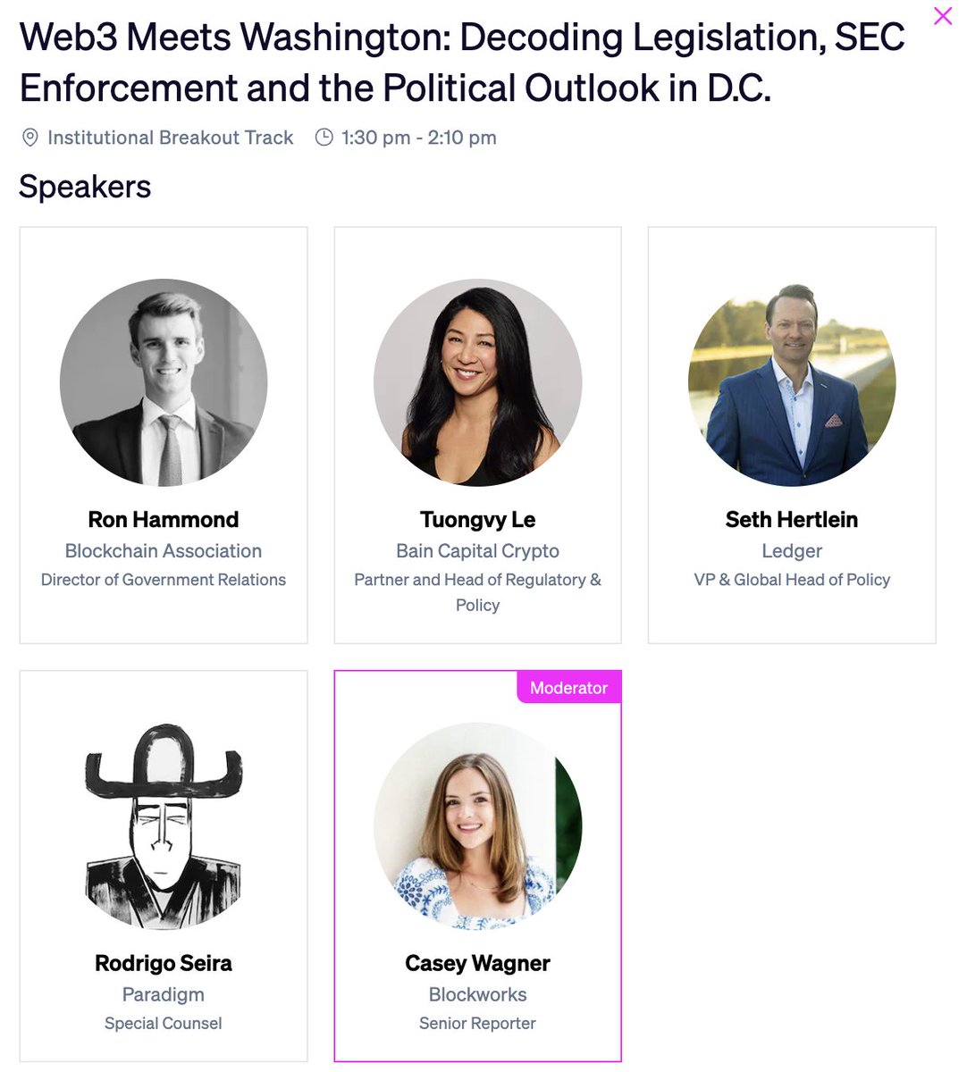 RSSH273's tweet photo. Excited to don my Stetson and head to Austin next week for @Permissionless, where I will be joining some friends to discuss crypto regulation

Stop by for our panel on Wednesday or DM me if you want to chat crypto-law and eat Gus' Fried Chicken https://t.co/K2bdmMdaxb