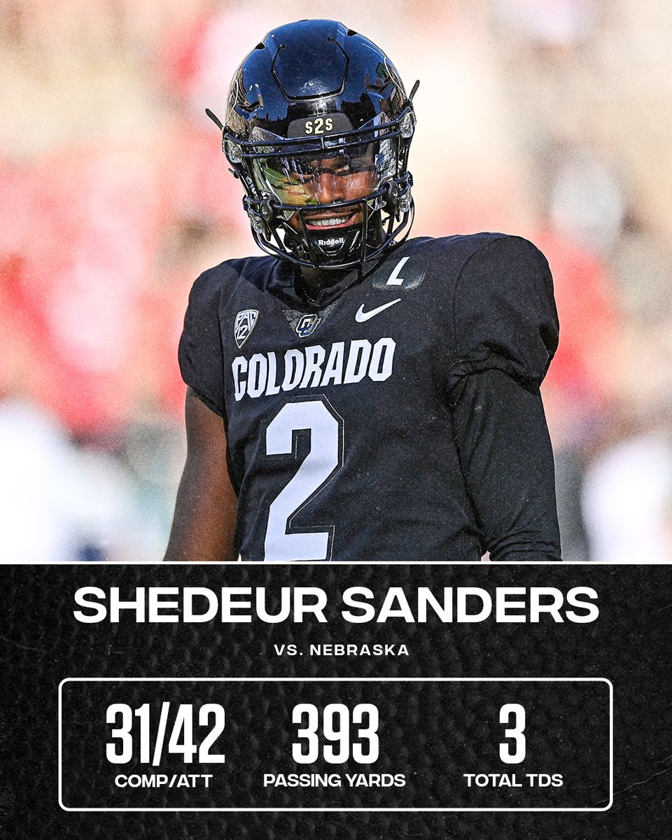 ANOTHER HUGE DAY FROM SHEDEUR SANDERS  😤