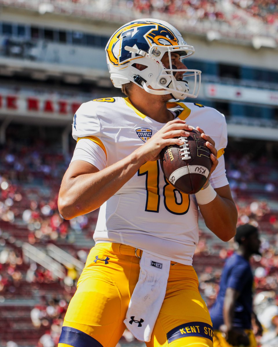 KentStFootball's tweet photo. You Ready? 

#KentGRIT⚡️ https://t.co/N6nCUrYYhl