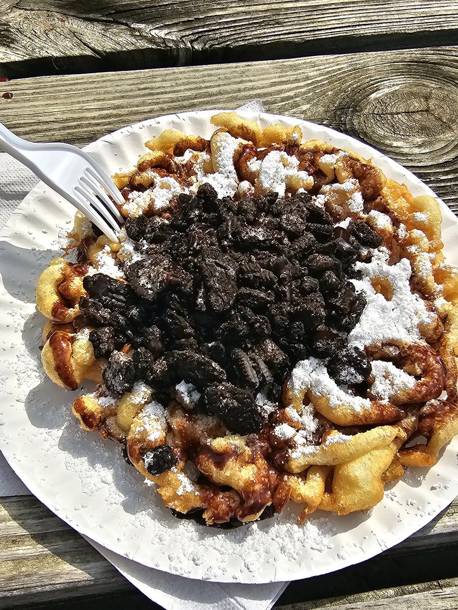 Chocolate Oreo Funnelcake