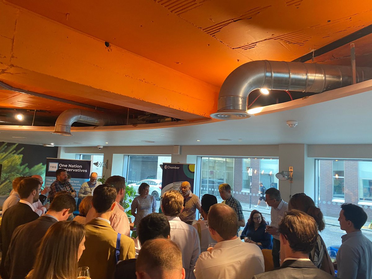 ChamberVoice's tweet photo. Pleased to support the @ToryReformGroup #OneNationDay23 conference with keynote speaker, Financial Secretary to the Treasury, Victoria Atkins. Every party has reformists and we’re pleased to hear their visions for transformation and change. https://t.co/nxuUYo1XAi