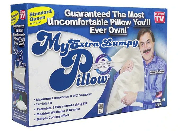 Roshan_Rinaldi's tweet image. #LumpyPillows 

New: Extra Lumpy!