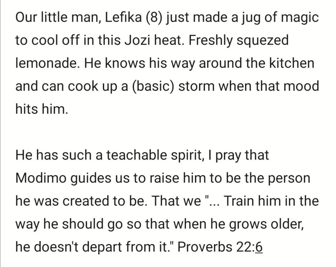 Thabi_Sik's tweet photo. Ntate (Father), ke a go rorisa (I praise you). You see me as worthy of your endless and unfailing love. I am grateful for your mercy of this day. You've brought me thus far. Carry me and the person reading this, further.๐๐พ
#Maitsibowa๐
#ModimoOMogolo https://t.co/t3RjyHZcZN
