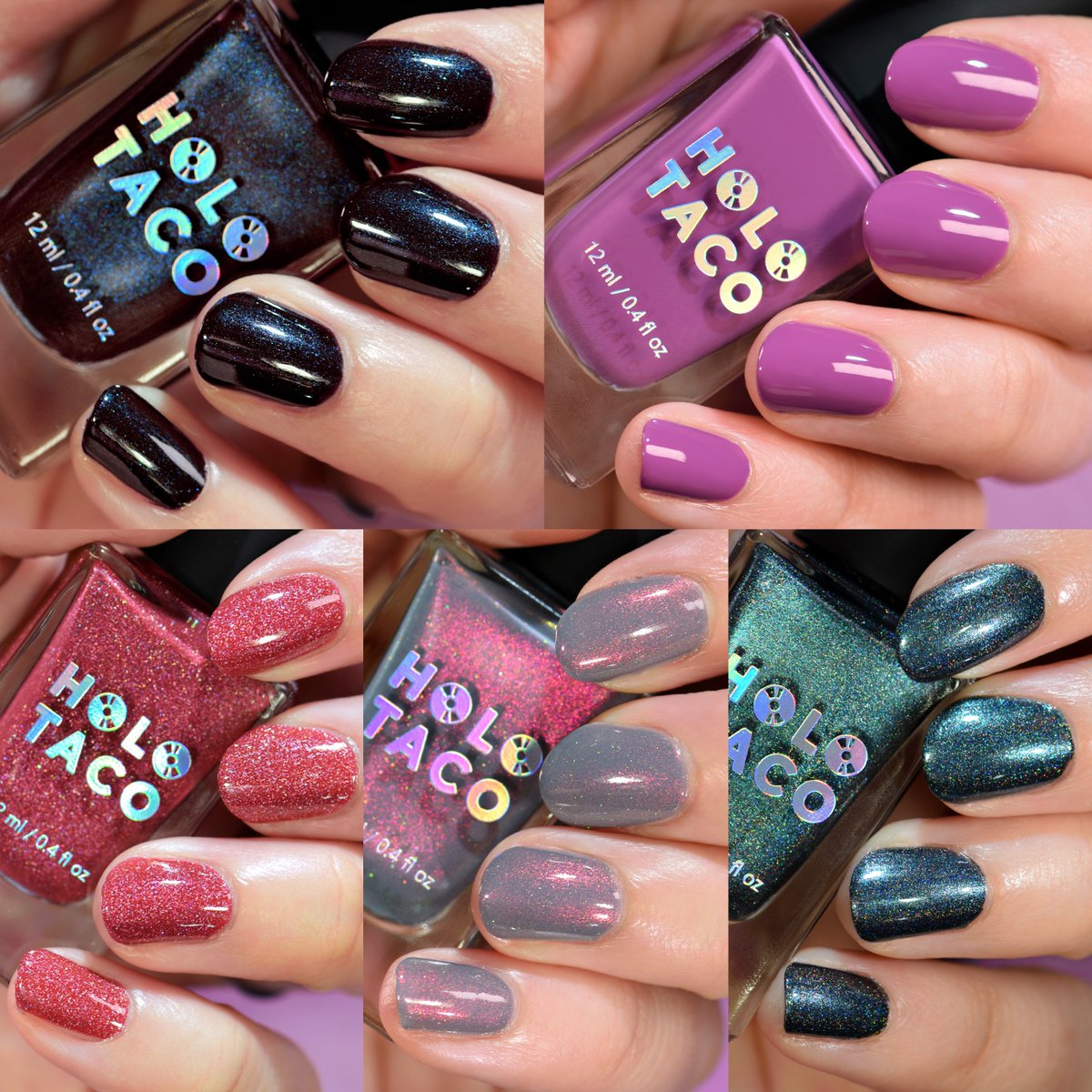 holotaco's tweet photo. Holo, friends &amp; welcome to the 🖤𝖍𝖔𝖑𝖔 𝖙𝖆𝖈𝖔 𝖝 𝖘𝖆𝖋𝖎𝖞𝖆🖤 collection😏🦇 We collabed with our fav Bat B*tch Safiya to mix up 5 NEW ✨limited edition✨ shades, tucked into a gothic-esque collector’s box.
𝖘𝖍𝖔𝖕👇
https://t.co/S4HN0q8xrH
#holotacoxsafiya #safiyanygaard https://t.co/cbf3WuWvdT