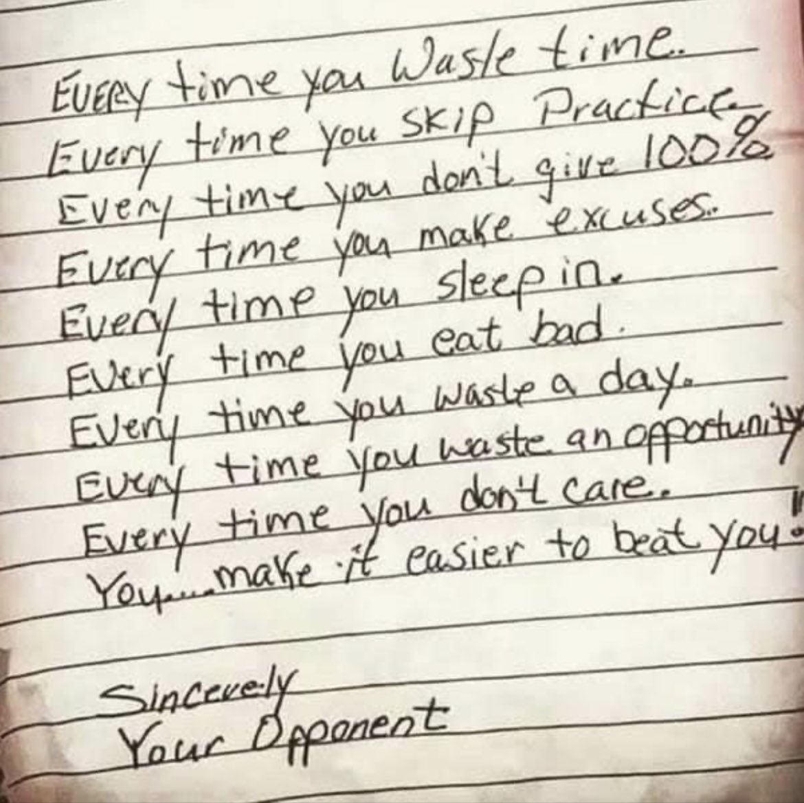 ConoverSoccer's tweet photo. Life lesson time. https://t.co/5id9WOmHot