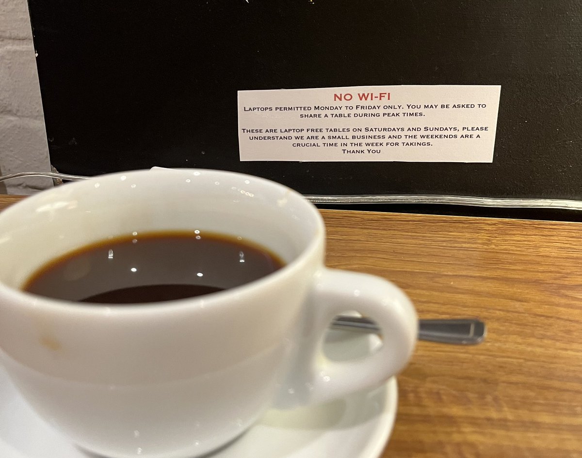 MrJakeHarris's tweet image. Dive into a coffee spot to write this weeks newsletter.

What’s the world telling me here?