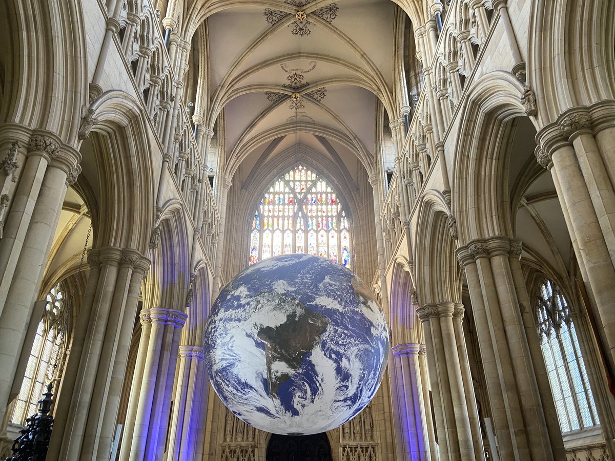 To anyone in the #Beverley, #EastYorkshire, or wider #Yorkshire area, make sure you visit #Gaia at <a href="/Bev_Minster/">Beverley Minster</a> between now and 1st October 🌍 Completely free to enter, with more information available here: beverleyminster.org.uk/gaia/
You don’t want to miss this!