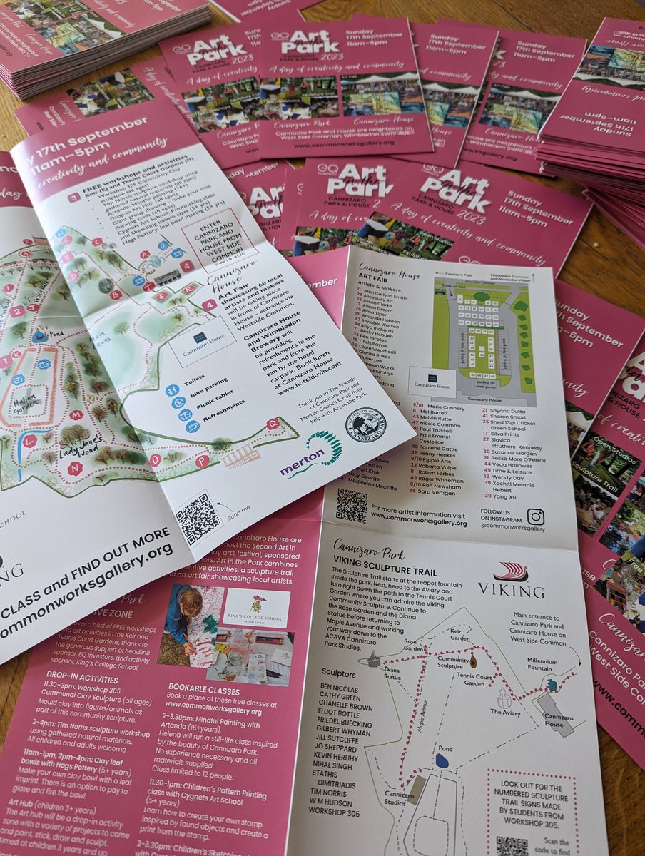 CommonWorksGallery (@workscommon) on Twitter photo We will be up in Wimbledon Village tomorrow at the <a href="/MarketWimbledon/">WimbledonVillageFarmersMarket</a> handing out our map guides to Cannizaro Art in the Park. We will be wearing bright pink, so come and have a chat! #cannizaroaitp We will be up in Wimbledon Village tomorrow at the <a href="/MarketWimbledon/">WimbledonVillageFarmersMarket</a> handing out our map guides to Cannizaro Art in the Park. We will be wearing bright pink, so come and have a chat! #cannizaroaitp
