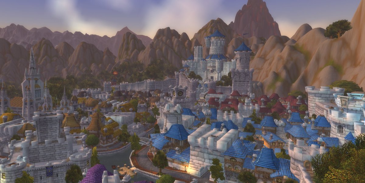 range_guild's tweet photo. Stormwind #Warcraft https://t.co/BqQywcVxAo