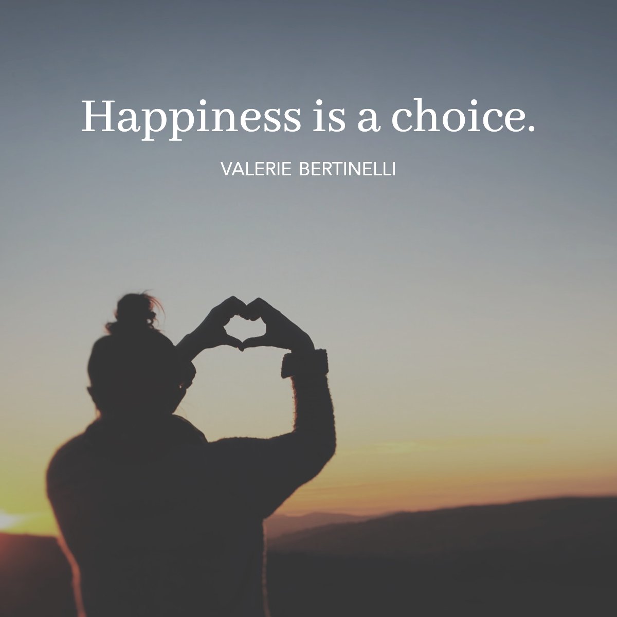 'Happiness is a choice. You can choose to be happy. There's going to be stress in life, but it's your choice whether you let it affect you or not.'  
― Valerie Bertinelli 🤗

#lifeisajourney   #happinesss   #choosehappy   #instaquote   #wisdom   #wisdomquote
