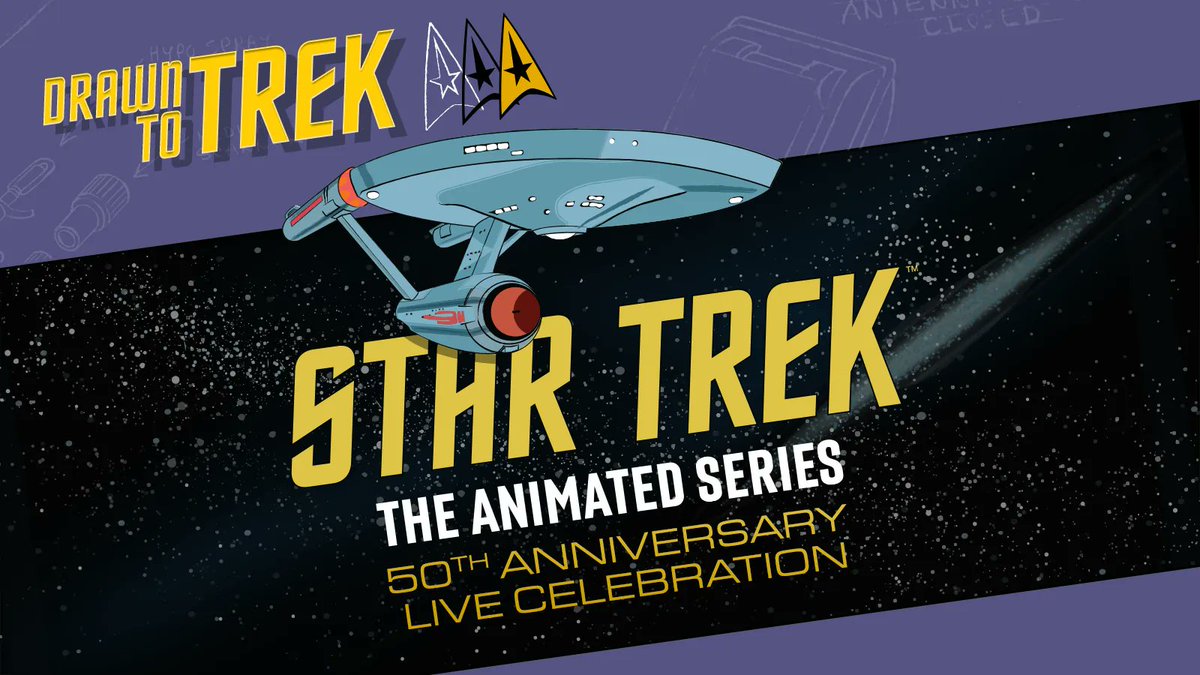 TXTrek's tweet photo. ๐จRED ALERT๐จ
In a few hours TEX-TREK and @DrawnToTrek will be LIVE celebrating #TAS50 and animated #StarTrek with @larrynemecek, @jessiegender @GoodAaron, @RichWouldBeMe @GeekFilter, @dramadork884, and @starfleetboy
Join us @ 2PM CDT
LIKE and SUBSCRIBE
https://t.co/8yDVYXCTAc https://t.co/B4JCOhUzfq