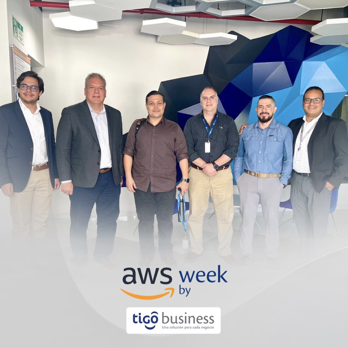TigoHn's tweet photo. ¡Finalizamos con éxito #AWSWeek by #TigoBusiness! Una semana de innovación y colaboración que nos llena de gratitud. Gracias a @awscloud por haber compartido conocimientos y experiencia con nuestros invitados especiales y mostrarles el camino hacia nuevas fronteras tecnológicas🧑🏻💻 https://t.co/pNt4Qf3yhq